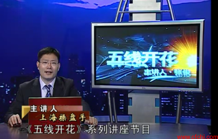 财富讲坛 上海操盘手张俊五线开花 含生命线、黄金坑、黑马教案、黄金通道视频