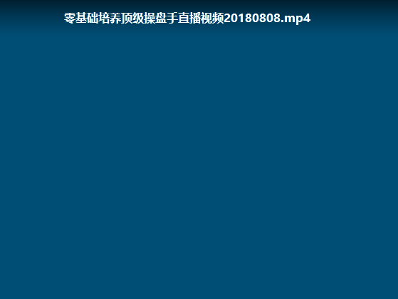 零基础培养顶级操盘手 全11集