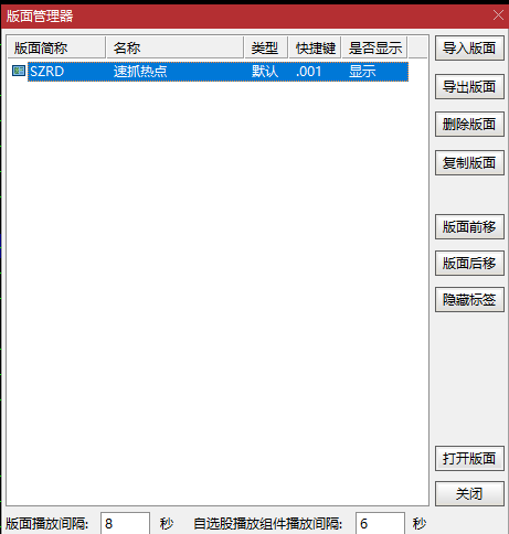 弱市中短线操盘利器(上传版面共享)速抓热点看盘版面