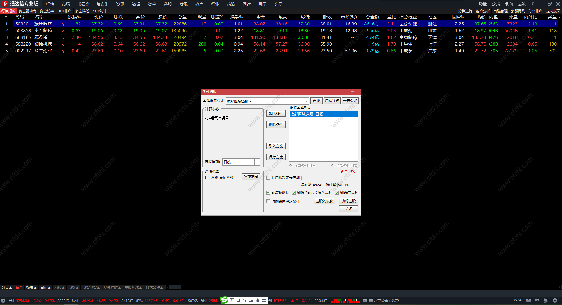 底部预测指标公式 通达信买入抄底选股公式 无未来 副图 源码 