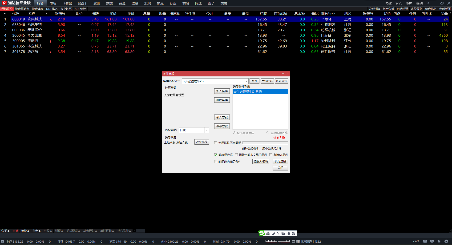 选超级强势大牛股选股指标 通达信买入点提示 副图 无未来 源码 