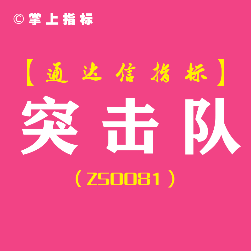 突击队-通达信副图指标公式[ZS0081]