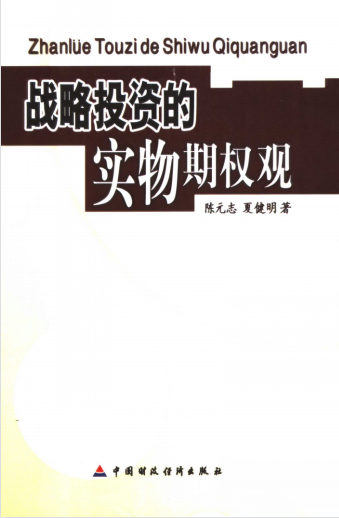 战略投资的实物期权观(高清) 陈元志 夏健明 PDF下载