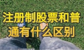 注册制股票和普通有什么区别