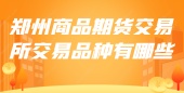 郑州商品期货交易所交易品种有哪些