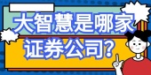 大智慧是哪家证券公司？