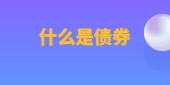 什么是债券