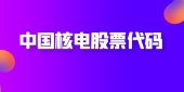 中国核电股票代码