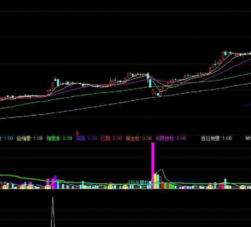 副图黑马预警指标公式