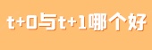 t+0与t+1哪个好