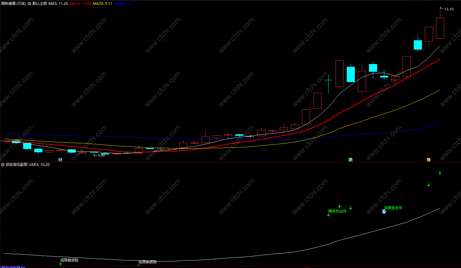 庄家与散户指标