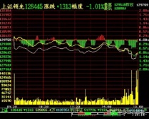 指数分时走势图